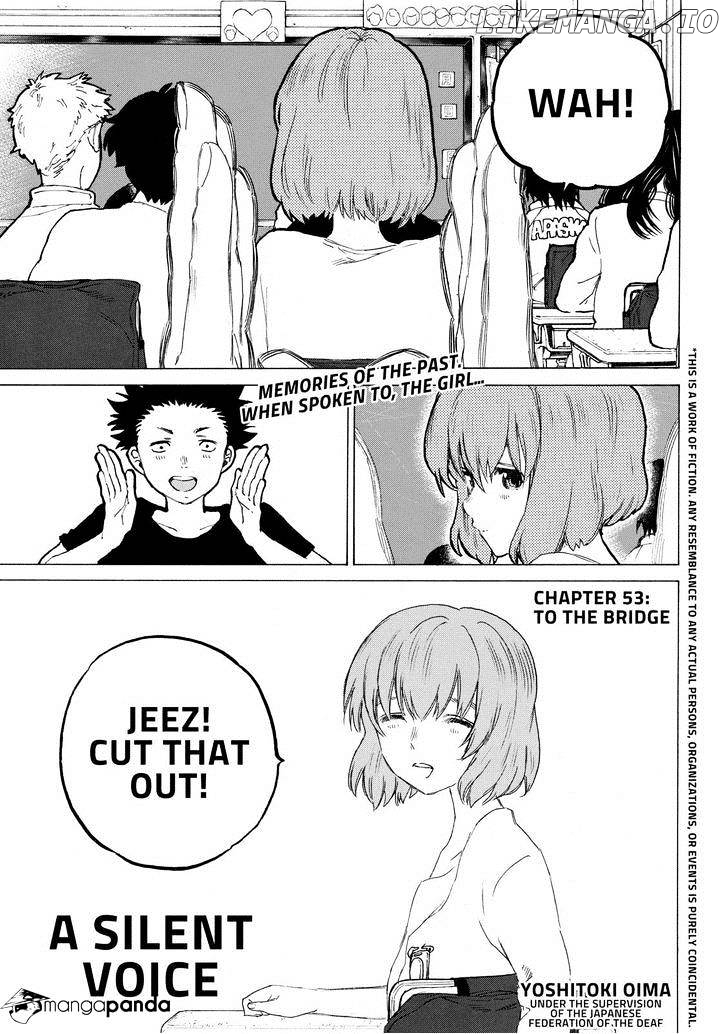 A Silent Voice, Chapter 53 image 01